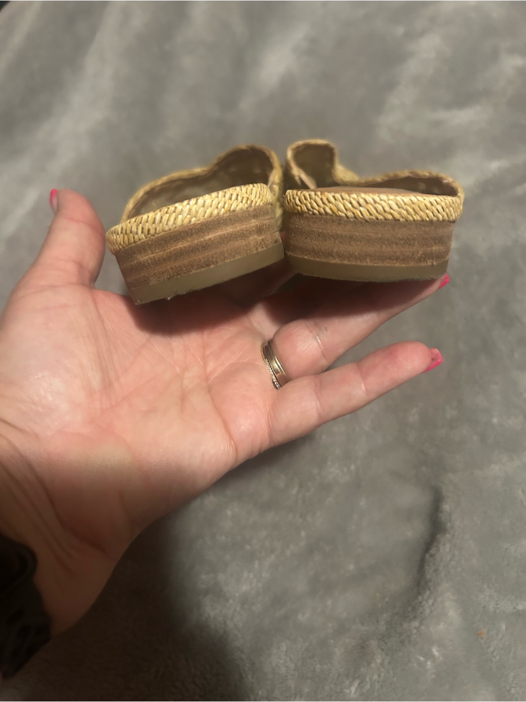 Dolce Vita Tan Woven Pointed-Toe Mules — image 5 of 7
